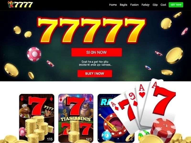 Discover the world of 77777 slot and other online casino games. Get the latest news, reviews, and expert insights on slot machines and gambling.